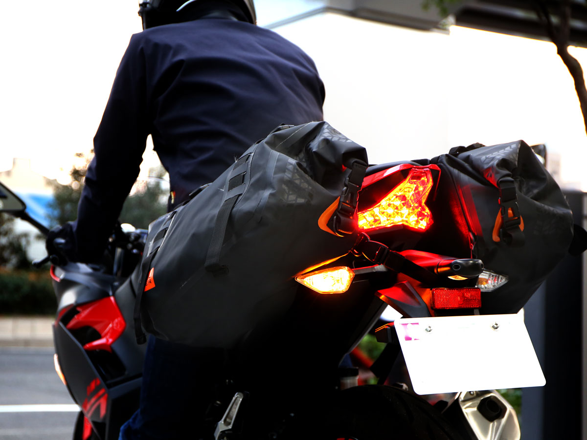 バイク用サイドバッグの装着方法「ツボのつぼ」 | inside DOPPELGANGER