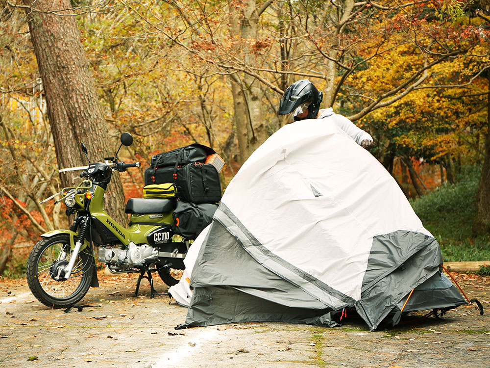 バイクでキャンプ キャンプツーリングに必要なアイテム完全網羅 Inside Doppelganger